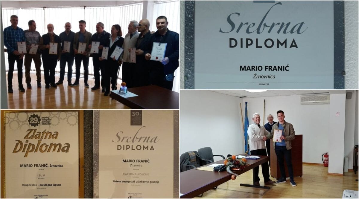 Dodijeljene nagrade najboljim inovatorima: Održan jubilarni 30. natječaj za najbolju inovaciju Dalmacije