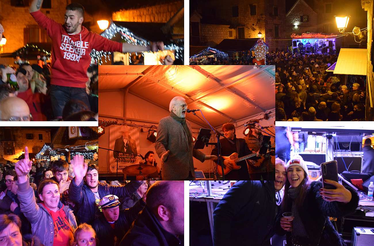 Zlatko Pejaković sinoć "užgao" publiku, Kaštelani će u Novu godinu ući uz Jukebox Live Band