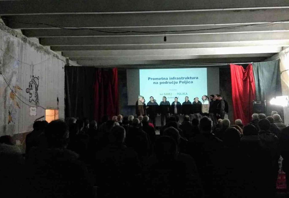 Poljičani odlučni u uspostavi dijaloga s Hrvatskim cestama o prometnoj infrastrukturi na području Poljica
