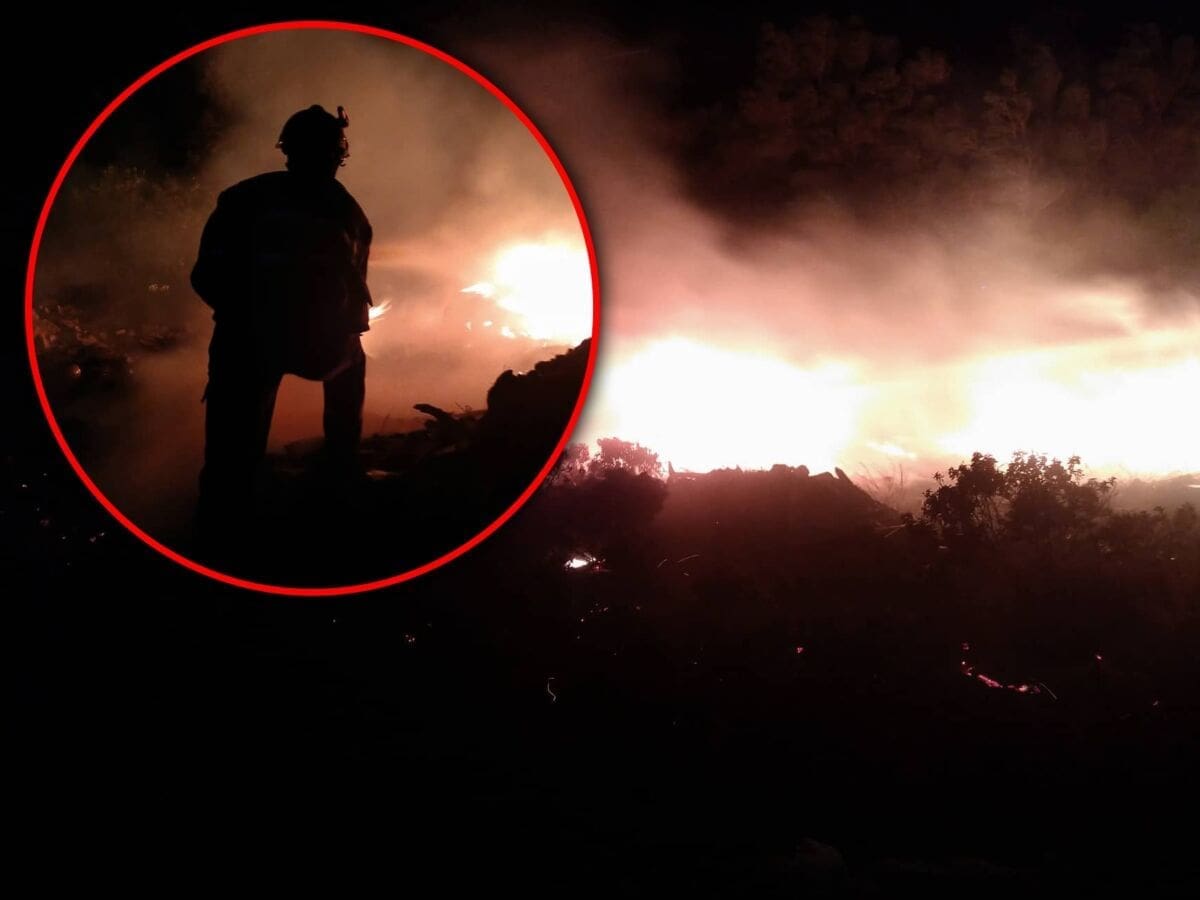 NEMA MIRA ZA VATROGASCE Bura brzo širila požar na otoku Braču