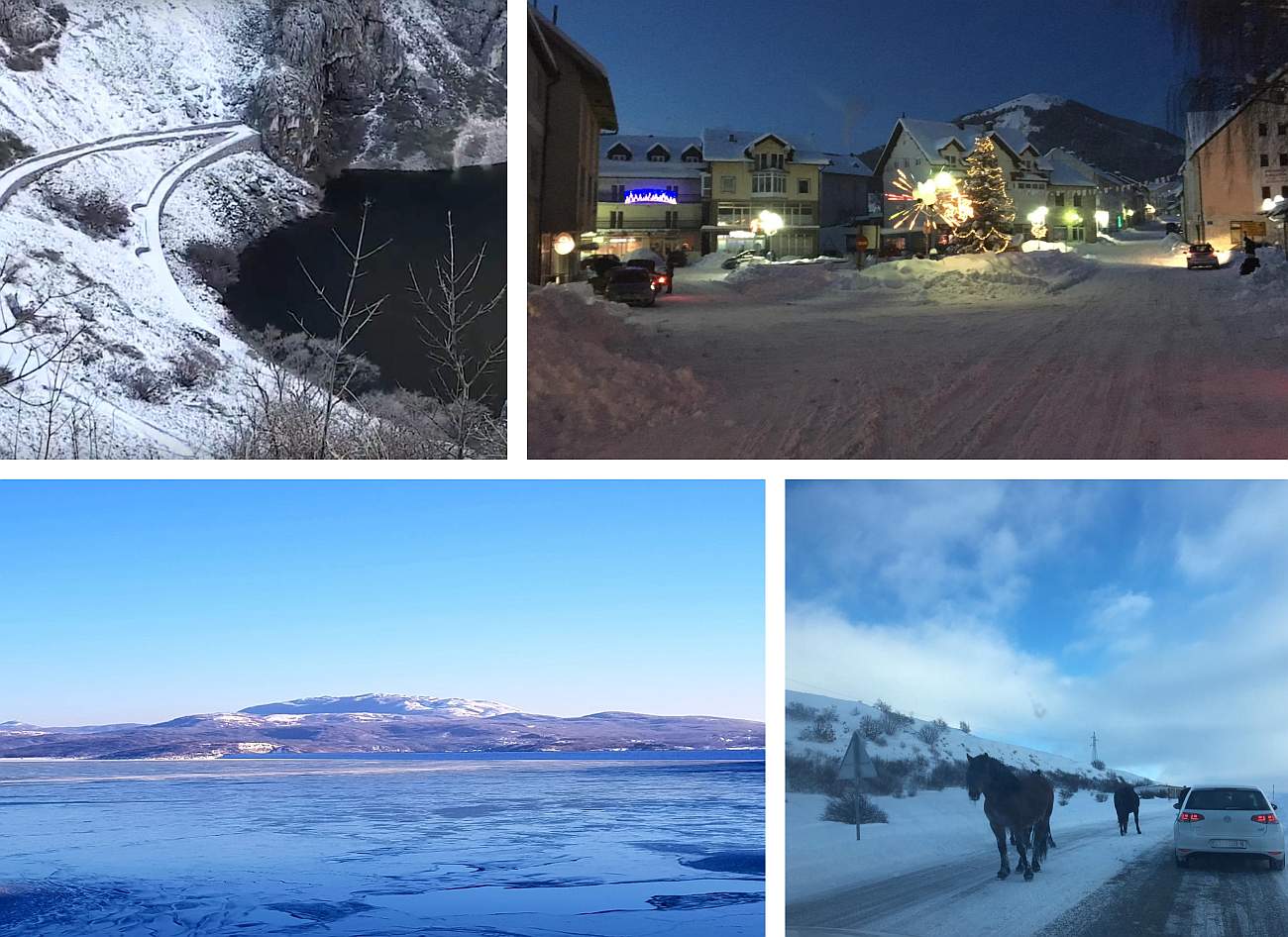 Prekrasni prizori: Modro jezero u zimskom ruhu, zaleđeno Buško blato i "zatrpani" Kupers