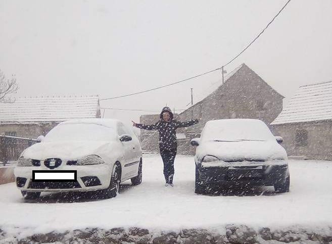 STIGLA ZIMA Pogledajte prvu snježnu idilu iz Dalmatinske zagore i trogirskog zaleđa