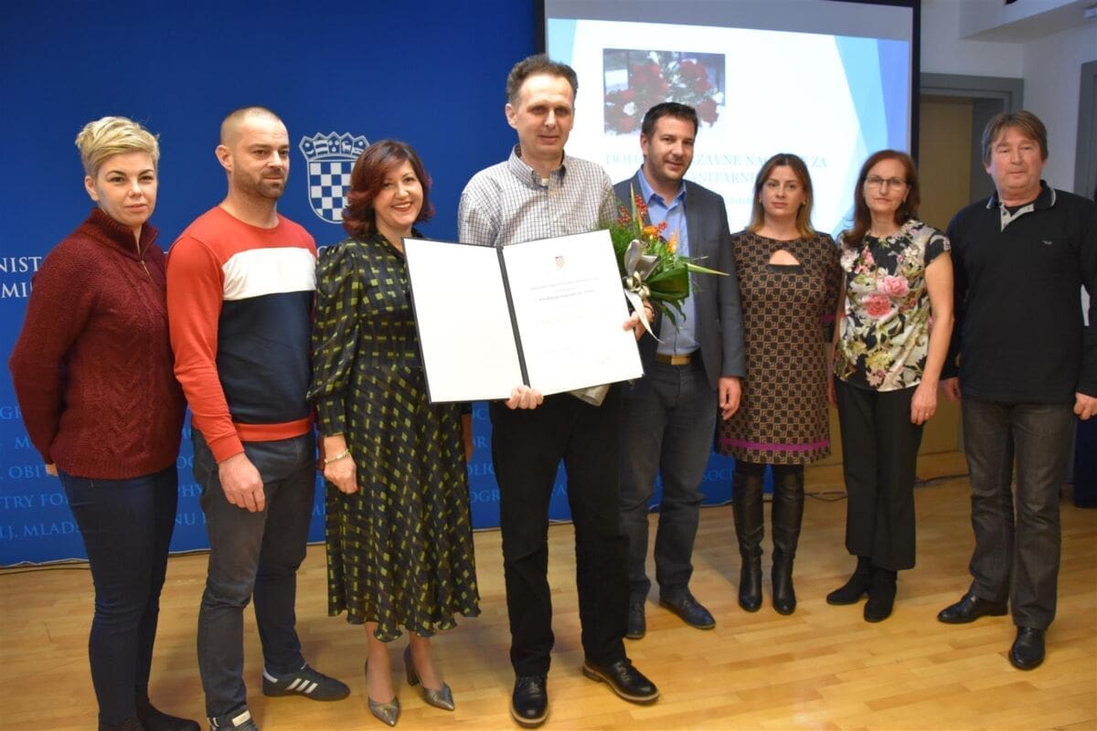 Udruzi sveti Jeronim iz Kaštela dodijeljena Državna nagrada za humanitarni rad u 2018. godini