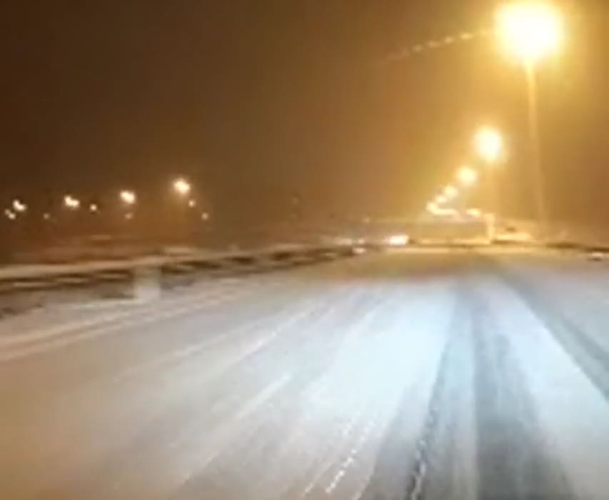 Bulj nespretno upozorio na snijeg na autocesti: "Hrvatske ceste nisu baš ažurirane"