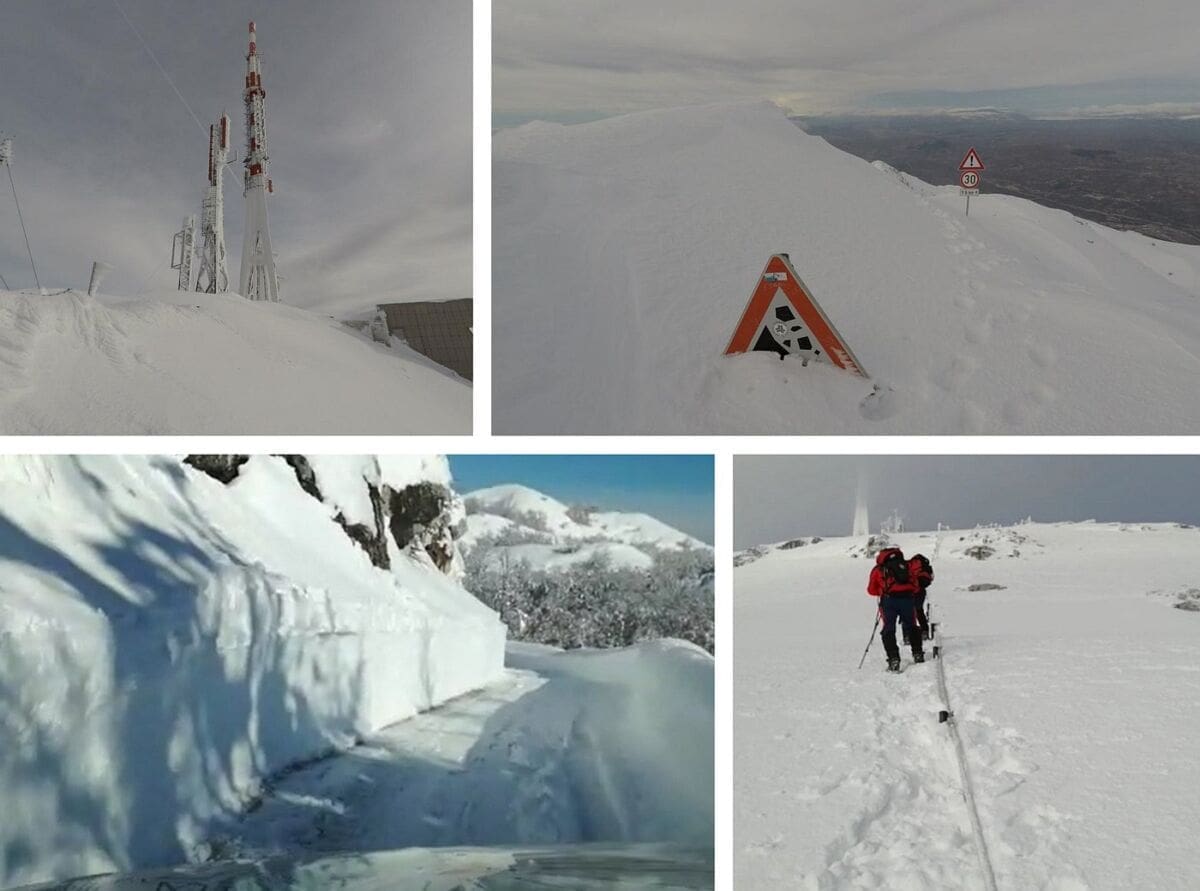 EKSTREMNA ZIMA NA BIOKOVU Zatrpana planina: Pogledajte kako izgleda proboj do vrha sa sjeverne i južne strane!