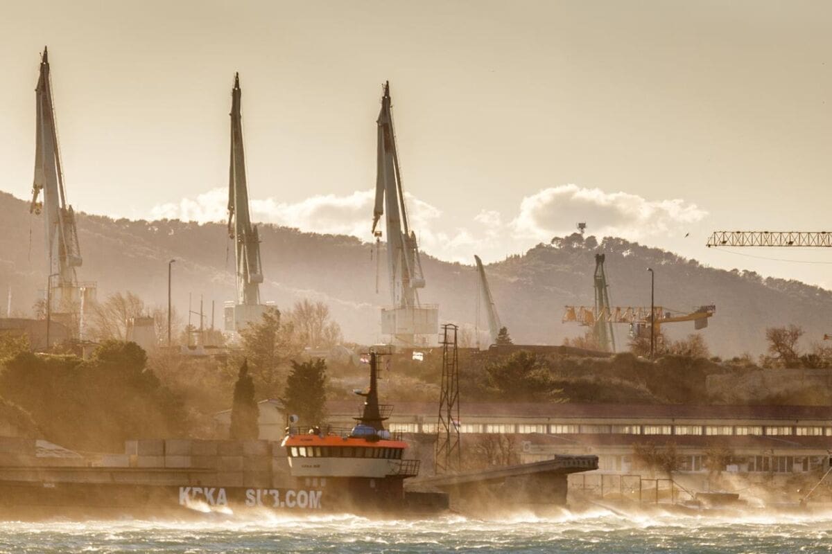 VRANJIČKA ZIMA Kada se ledena kliška bura slije do mora, nastanu ovi fascinantni prizori