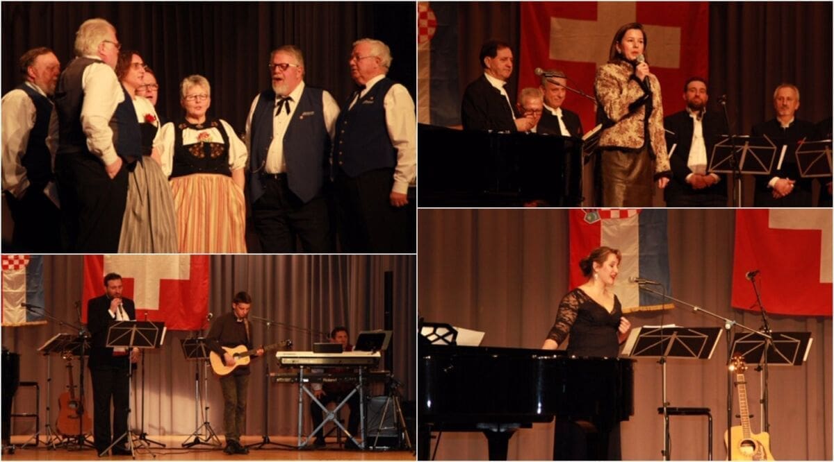 U Švicarskoj održana večer prijateljstva i 32. godišnjica djelovanja klape Chorus Croaticus