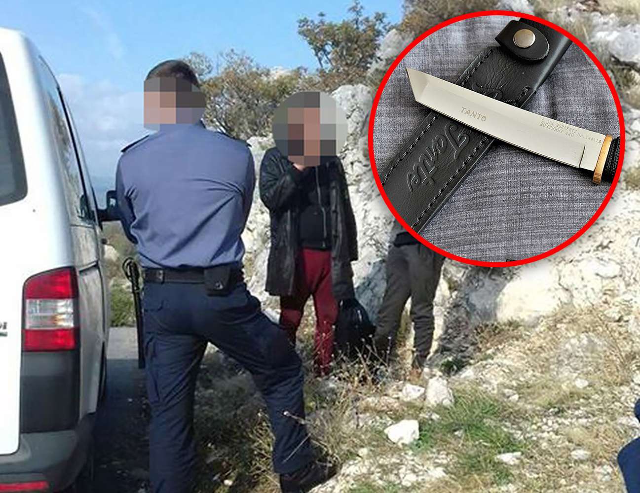 "PALI" KRIJUMČARI LJUDIMA Uhićeni u Makarskoj, posjedovali hladno oružje: Dva BiH državljana u Hrvatsku uvela šest imigranata!