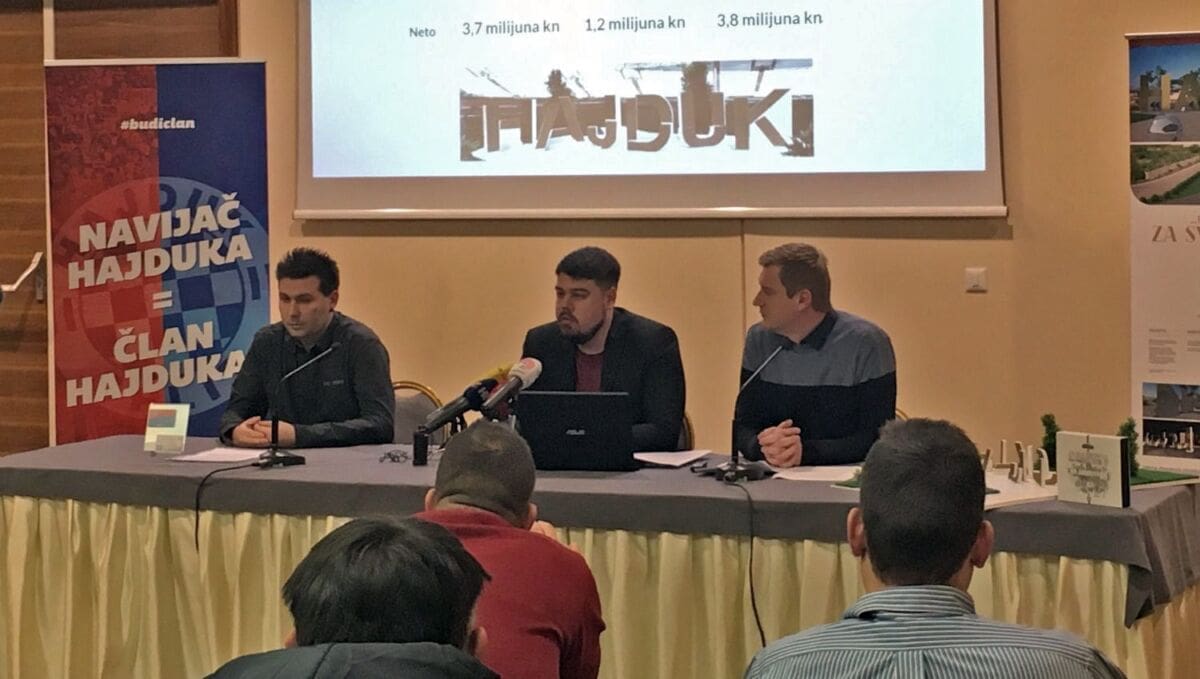 Naš Hajduk: Novcem od članarina je do sad uplaćeno 14 milijuna kuna na račun Hajduka