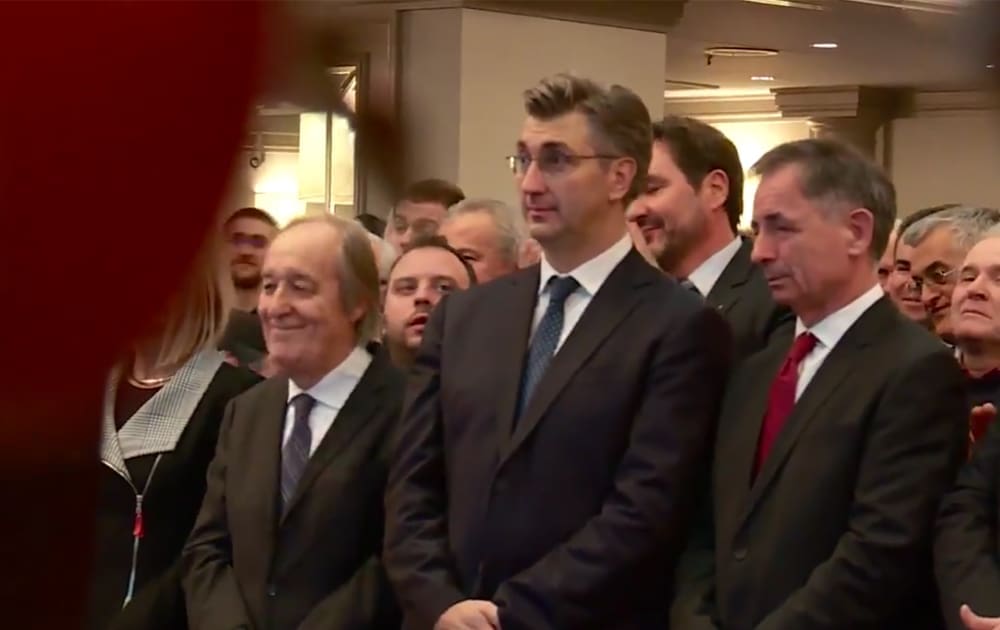 Pogledajte reakciju Plenkovića na govor Kreše Beljaka o jedinstvu Srba i Hrvata