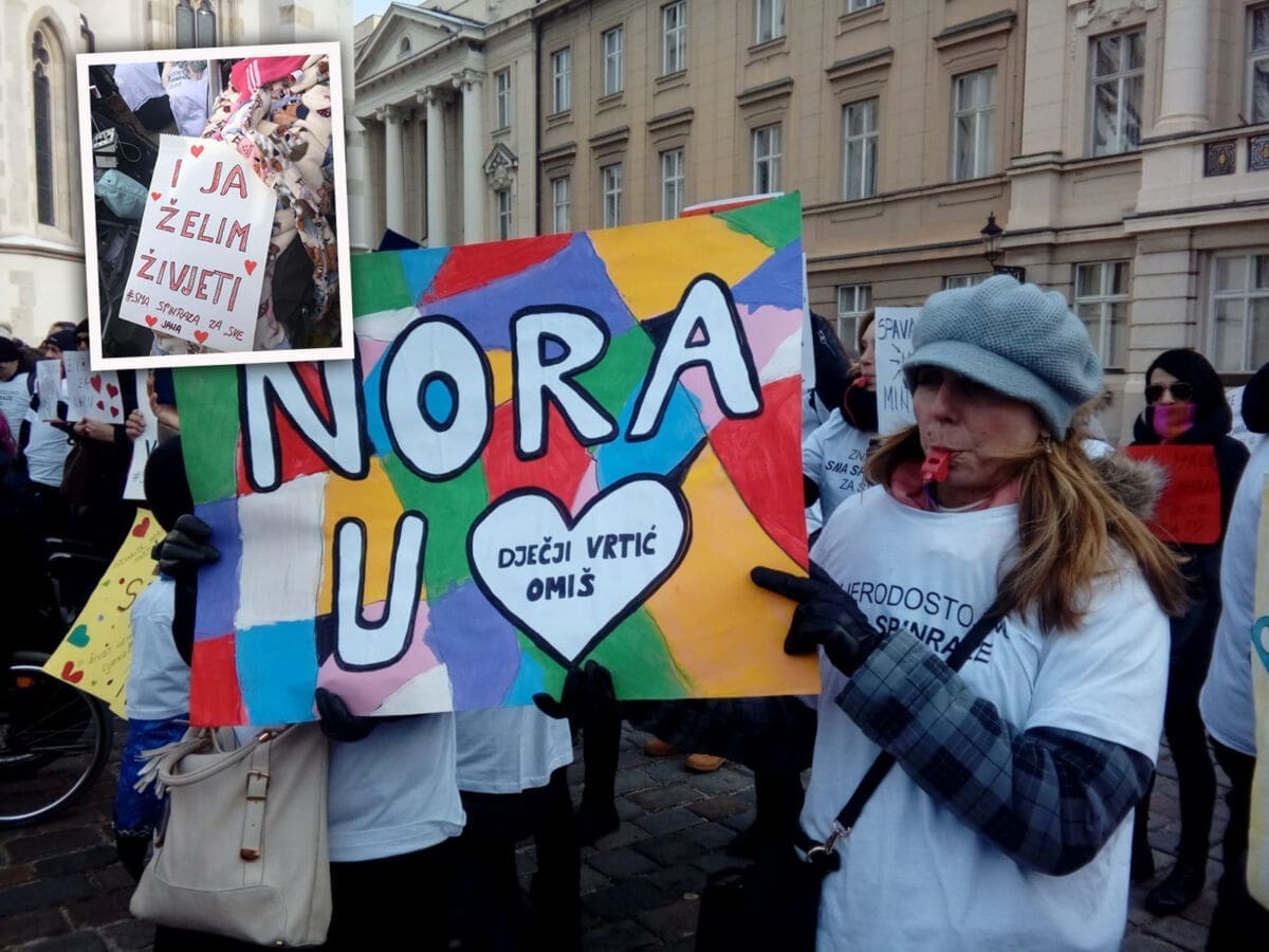 Norina mama dan nakon: "Hvala svima, a osobito mojim Omišanima. Mislim da su iz Vlade poslali pozitivan signal!"