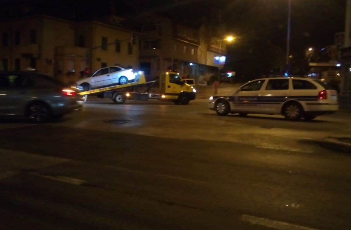 Split: Sudar na križanju Ulice slobode i Ulice Domovinskog rata