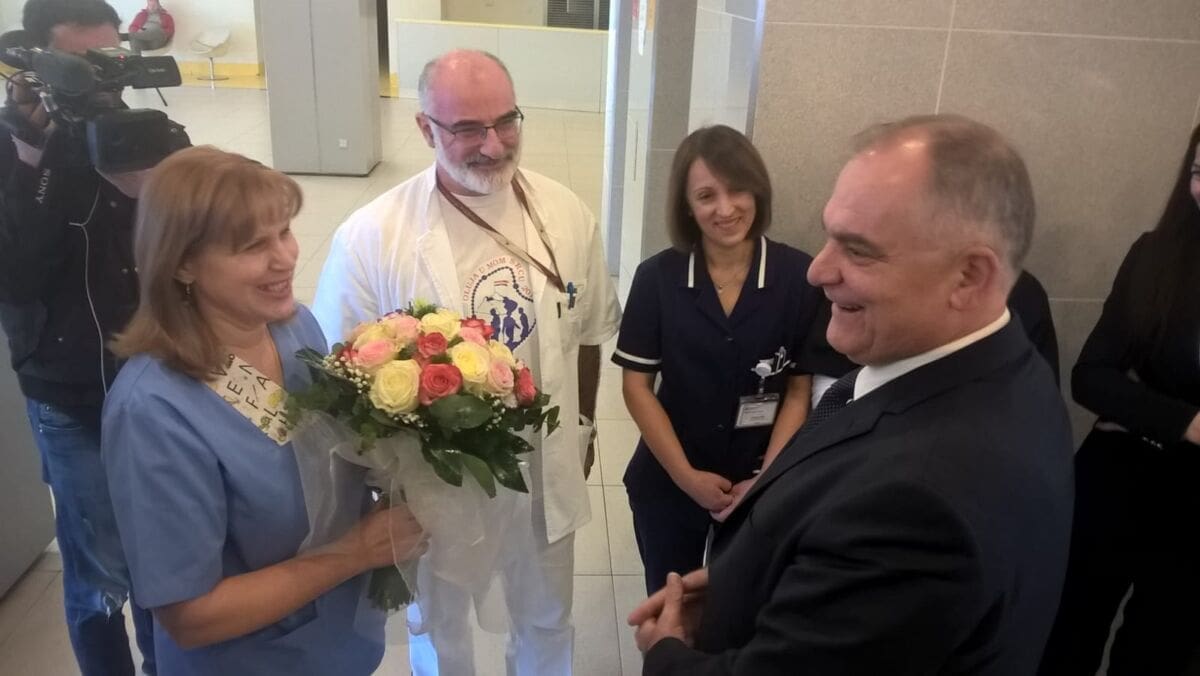 Župan Boban posjetio prvu bebu rođenu u Splitu u 2019: Vodila se prava "utrka" između Sinja i Splita