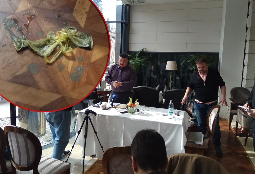 INCIDENT U HOTELU PARK Huligani upali na press konferenciju i napali čelnike inicijative "Bit će Bili šta su bili"