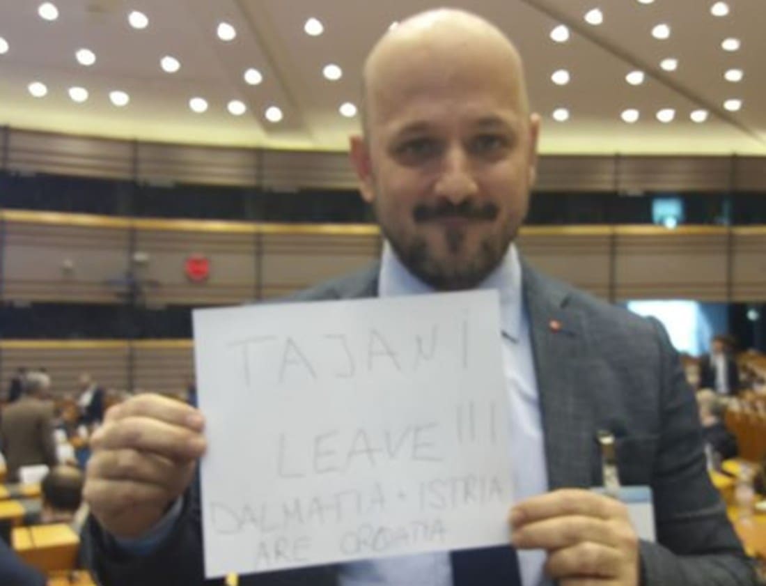 USRED EUROPARLAMENTA Evo što je Maras učinio Tajaniju zbog izjave o Dalmaciji i Istri