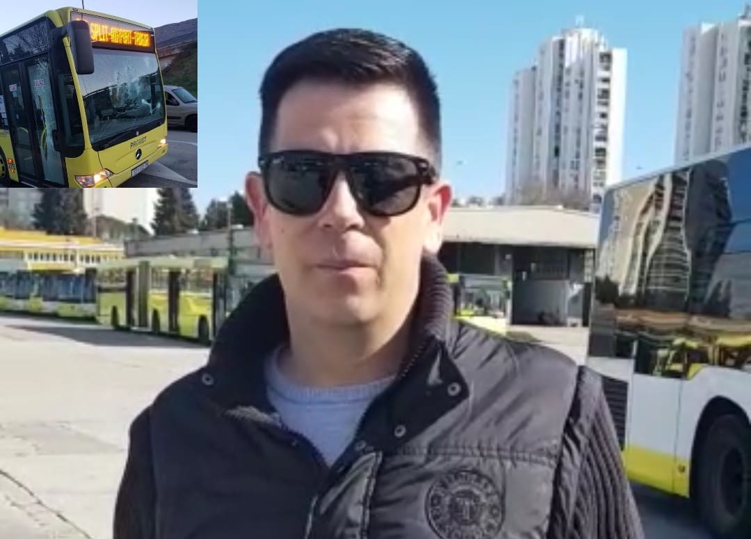 VOZAČ NAPADNUTOG AUTOBUSA "Ne znam kako ću sutra sjesti za volan, nikome to ne bih poželio"