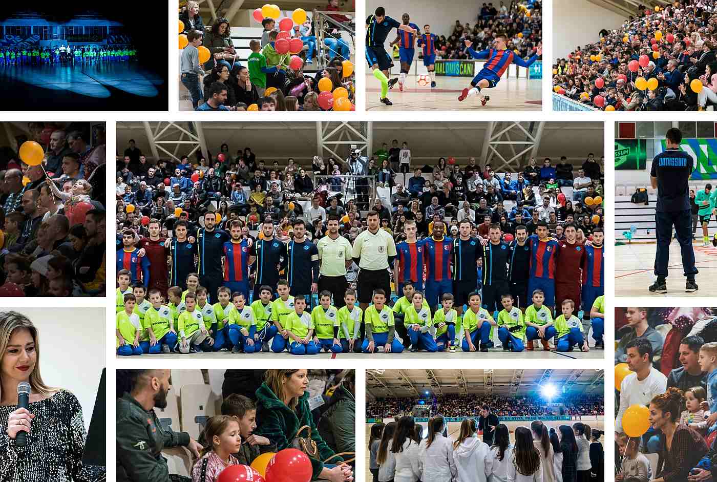 OMIŠ POKAZAO SRCE Pogledajte kako je puna dvorana na Ribnjaku podržala malu Noru i prijatelje Kolibriće