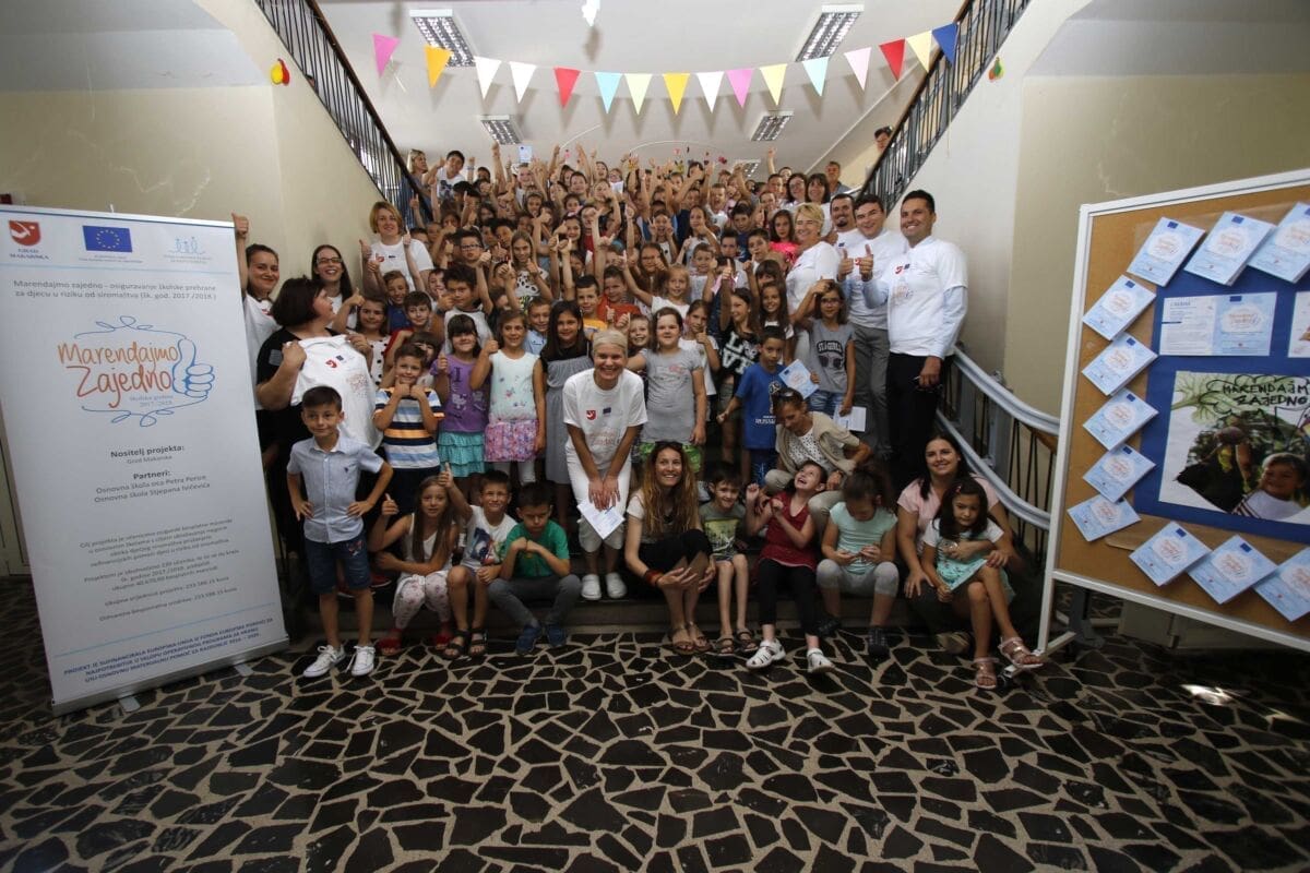 Gradu Makarskoj 426 tisuća kuna za nastavak projekta ''Marendajmo zajedno''