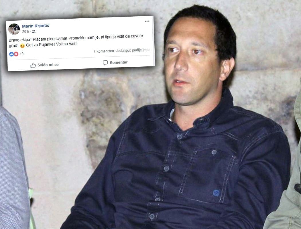 Krpetić u statusu podržao napad na srpske vaterpoliste: "Imam dokaz da su nosili šalove"; Pametno: Tražimo hitnu sjednicu Vijeća!