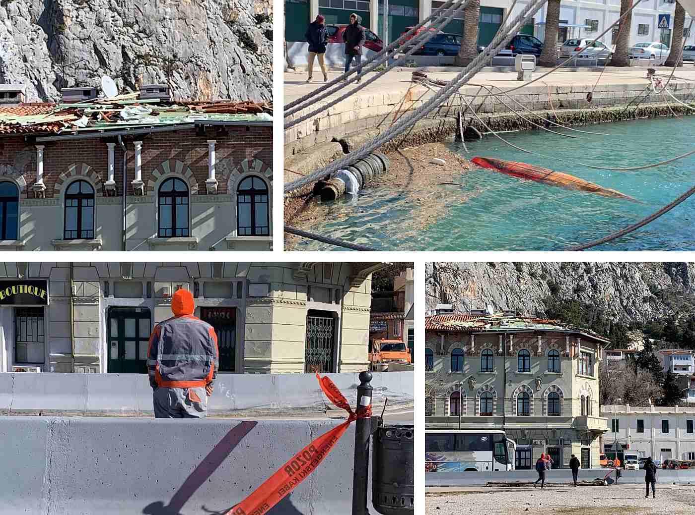 OMIŠKI RULET Ako dovoljno brzo projurite ispred raspadajuće krova zgrade, možda preživite pad drva, željeza ili kamena