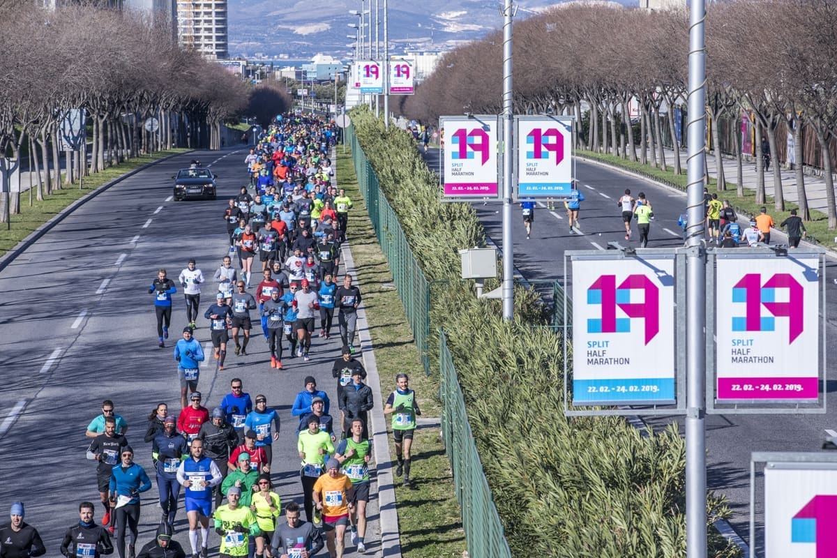 VAŽNA OBAVIJEST Ovog vikenda u Splitu se održava maraton: Zaustavljat će se promet u pojedinim ulicama
