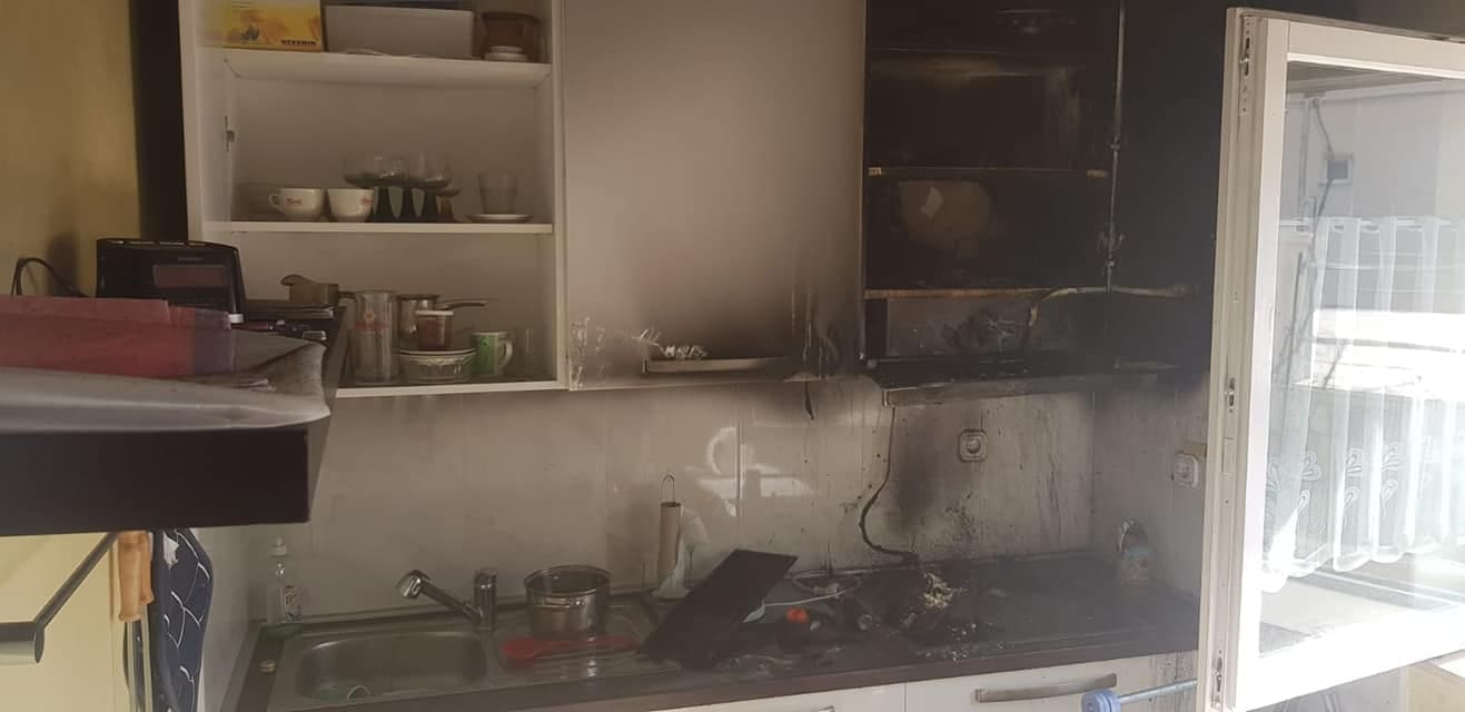 ZAPALIO SE STAN Izgorila kuhinja u Makarskoj