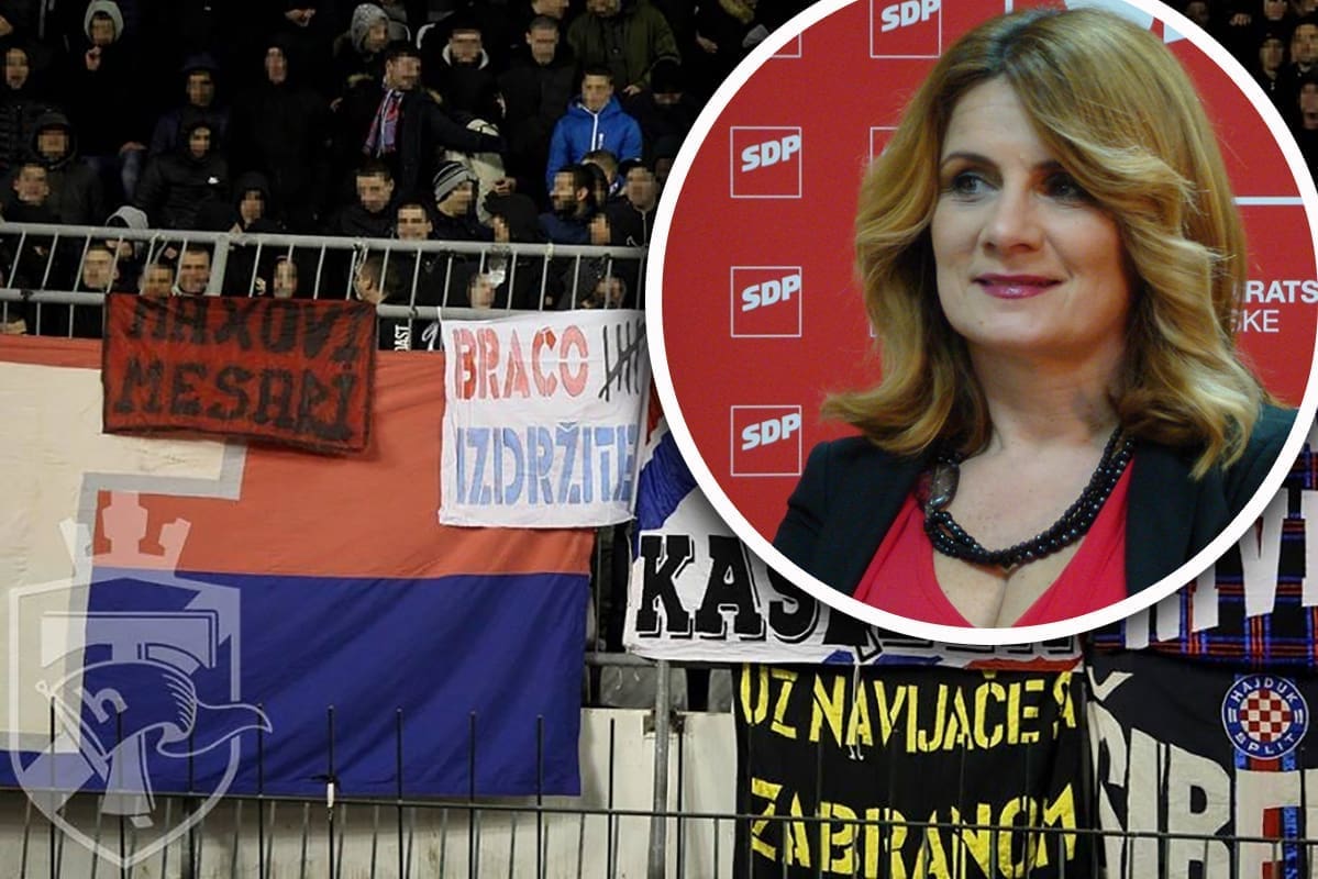 Kačić-Bartulović: "Na Poljudu se transparentom 'Maxovi mesari' veličaju ustaški koljači iz pjesme Jasenovac i Gradiška Stara"