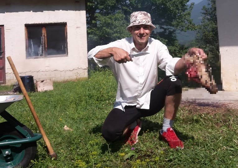 UŽAS U BIH Ovo je poremećeni mudžahedin koji je danas upucao i izbo čovjeka