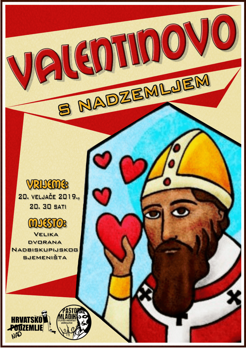 Večeras u Splitu susret mladih: Valentinovo s nadzemljem
