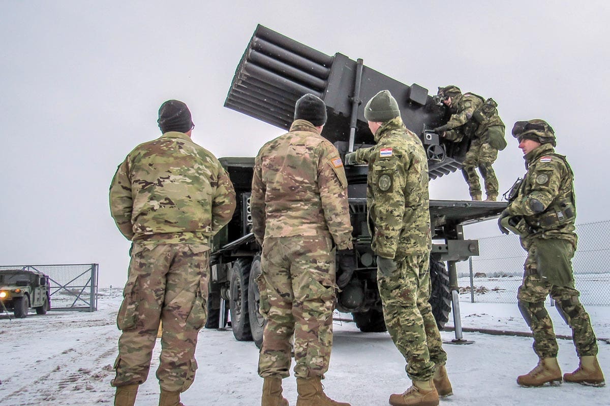 Hrvatski vojnici uvježbavali vatrenu potporu u Poljskoj