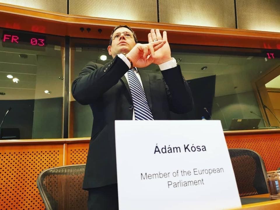 Adam Kosa, jedan od organizatora