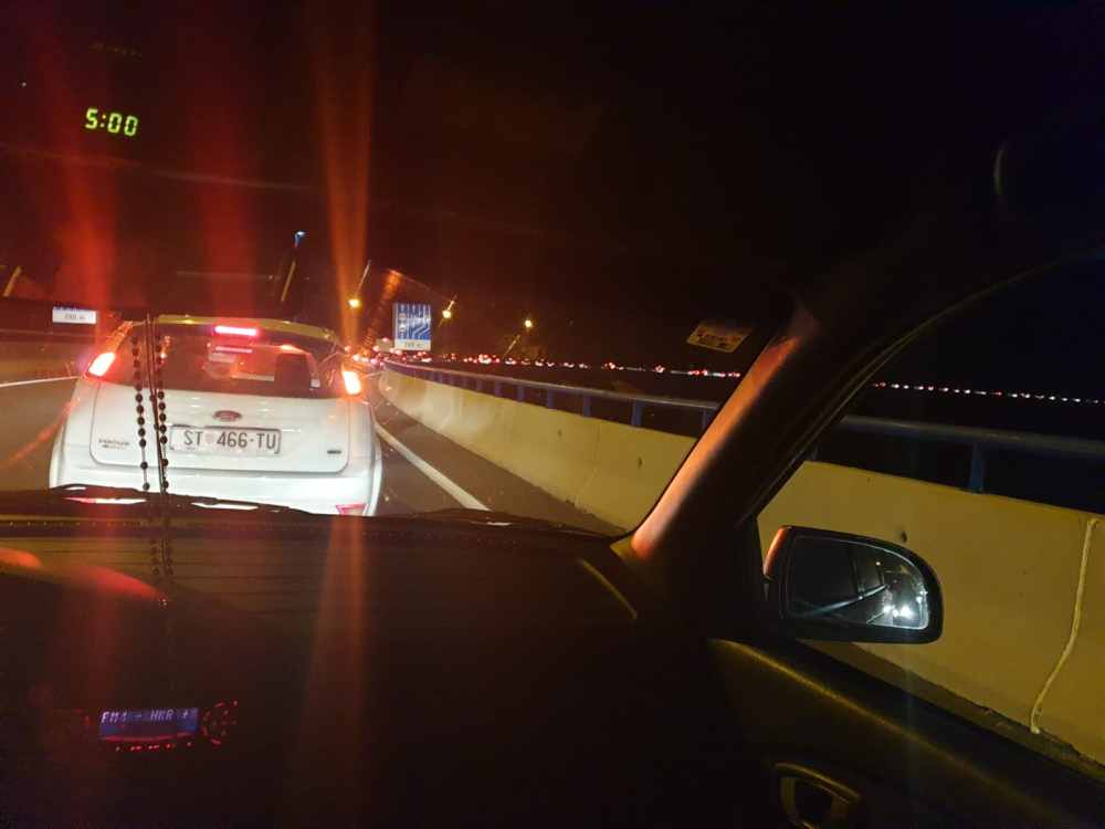Velike gužve na cesti Klis - Solin!