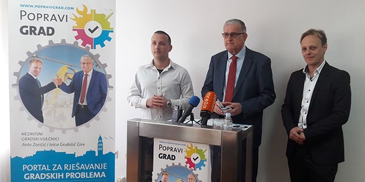 S RADOM KRENULA APLIKACIJA "GRADSKO OKO" Zoričić: Želimo im puno sreće u popravljanju grada