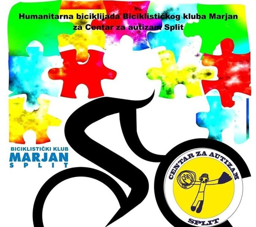 POKAŽIMO SRCE Danas humanitarna biciklijada "Ja mogu sve" za Centar za autizam Split