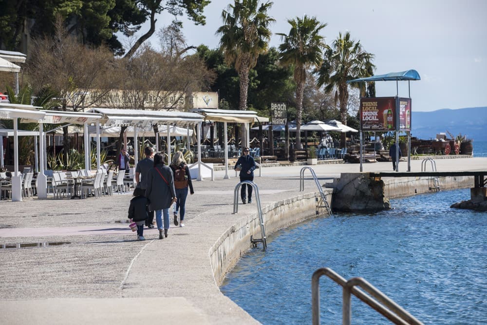 ĐIR PO BAČVICAMA Prolazna promjena vremena - prošla, Splićani stidljivo provirili van