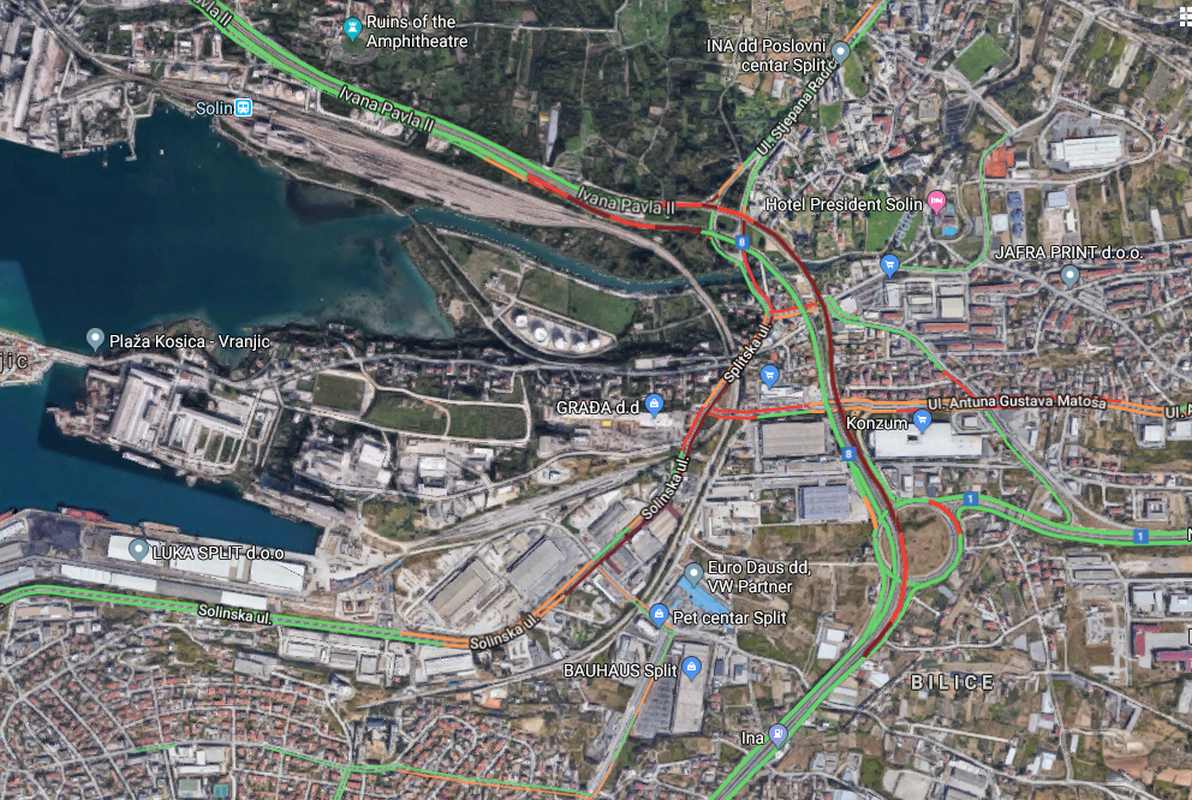 Prometna kod Širine: Sudarili se kamion i automobil, stvaraju se ogromne gužve