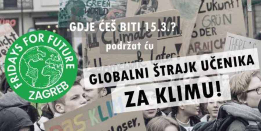 Sutra je petak - i hrvatski učenici u Splitu, Zagrebu, Puli i Varaždinu prosvjeduju za budućnost