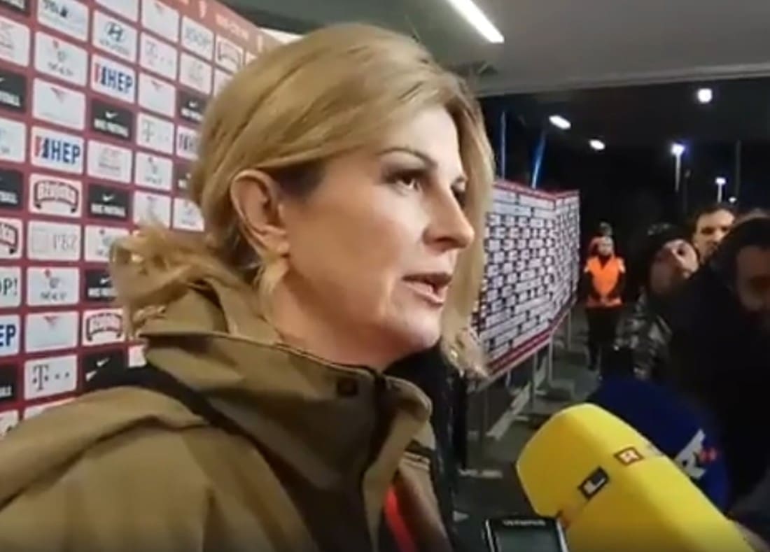 Kolinda poslije utakmice: "Ovako se navija, idemo sad u Budimpeštu!"