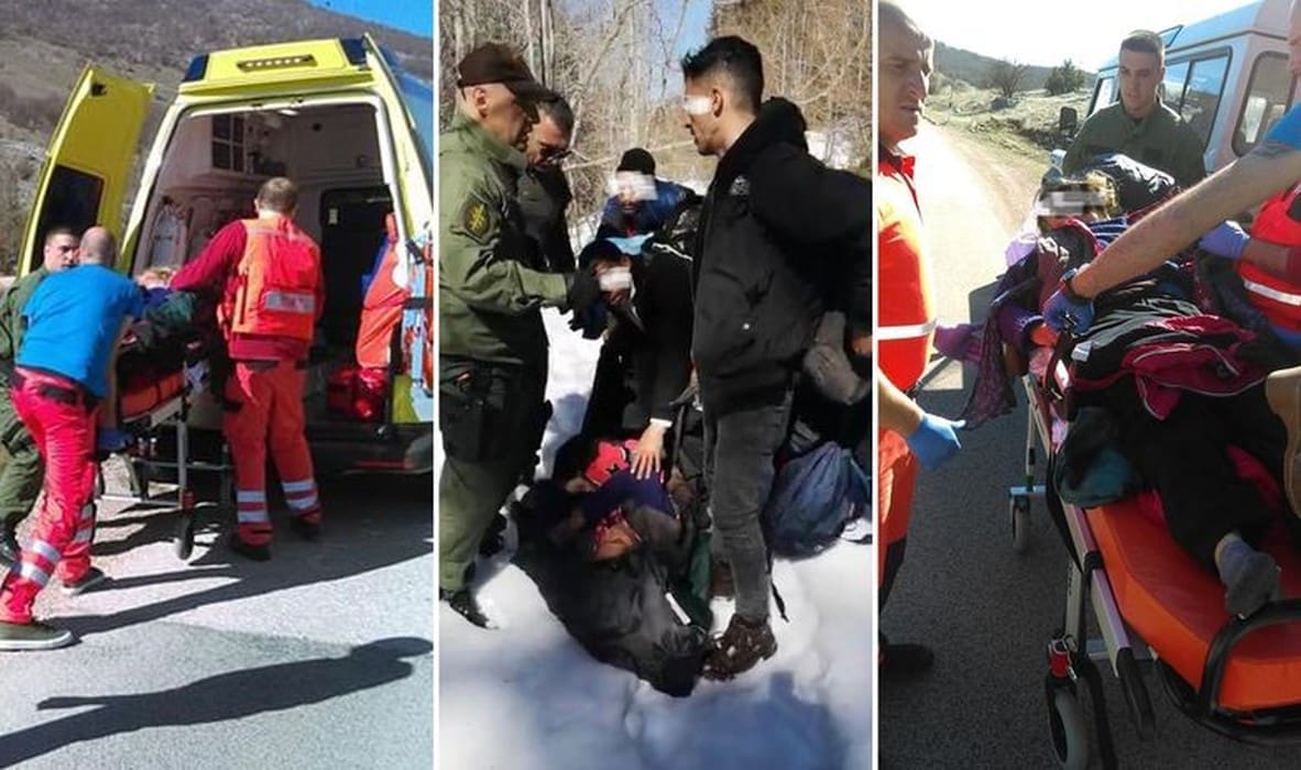 DRAMATIČNA OPERACIJA NA PLANINI Specijalna jedinica policije Split spašavala trudnicu