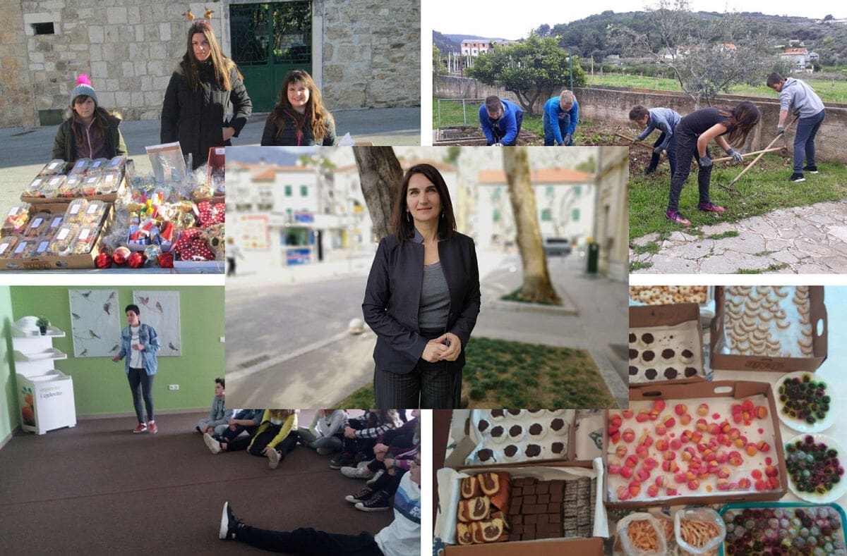 MALI BRAČKI HUMANITARCI Učenici školske zadruge u Postirima cijele godine uzgajaju voće, a onda rade proizvode koje doniraju starijima i nemoćnima