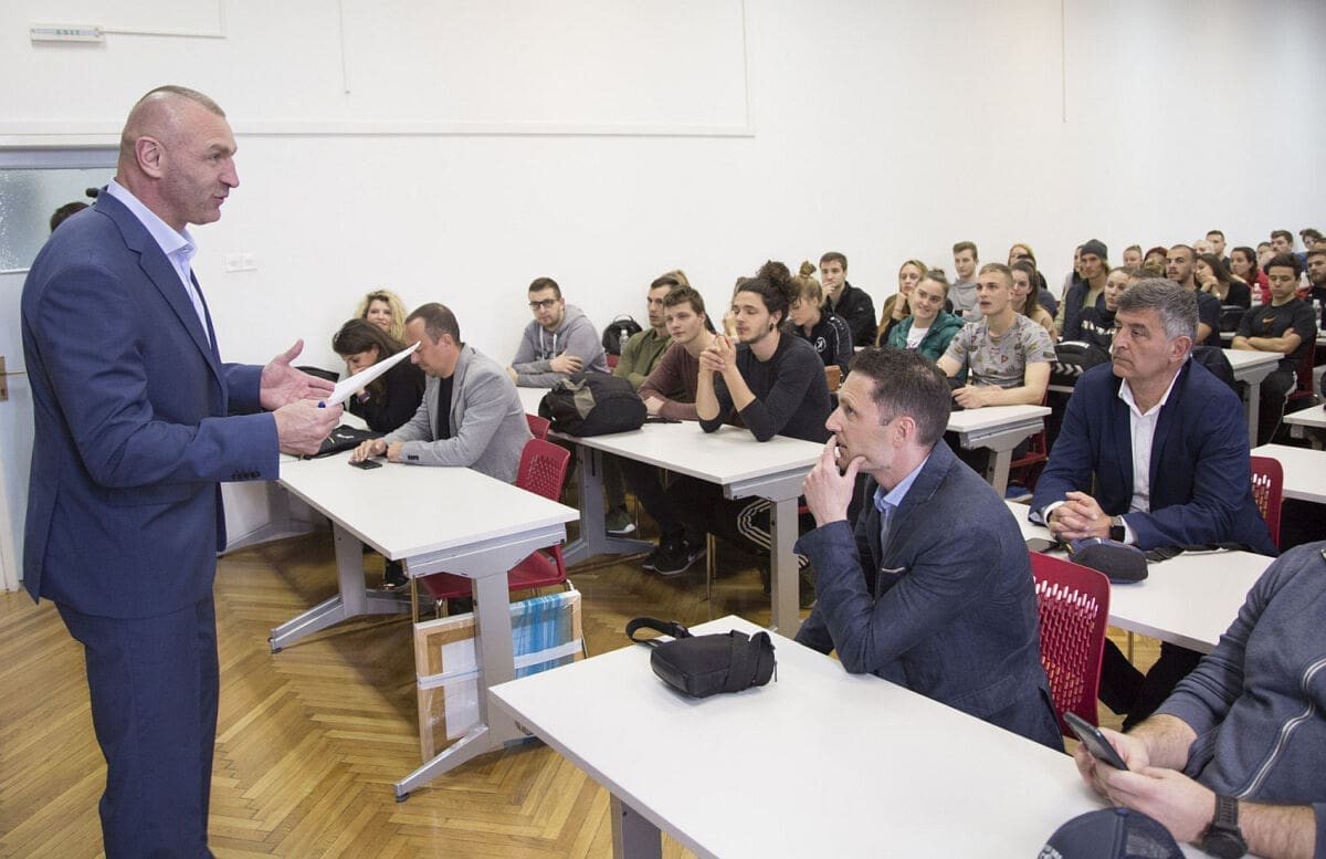Željko Mavrović splitskim studentima otkrio “Kako postati šampion u najzahtjevnijem sportu na Svijetu?”