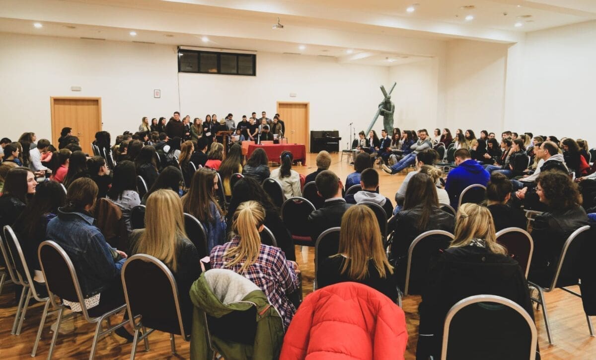 Fra Ante i Toni održali predavanje u Splitu: "Žena i muž + Bog = brak"