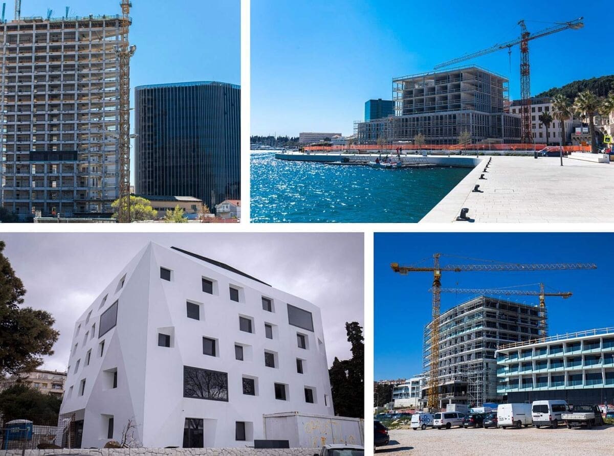 SPLIT - VELIKO GRADILIŠTE HOTELA Pogledajte u kojoj je fazi izgradnja hotela koja će donijeti novih 1.500 kreveta