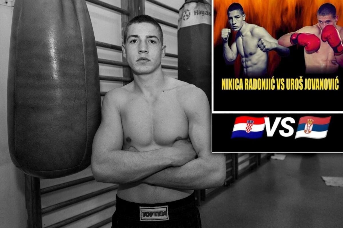 NOĆ GLADIJATORA Vrgorčanin Nikica Radonić u svom prvom profesionalnom meču boksa protiv Srbina Jovanovića