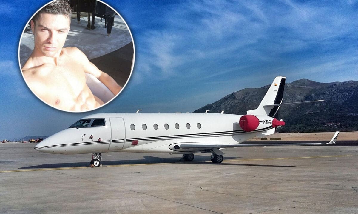 SVJETSKA ZVIJEZDA U DUBROVNIKU Ronaldo i djevojka sletjeli u dubrovačku zračnu luku zrakoplovom vrijednim 32 milijuna eura