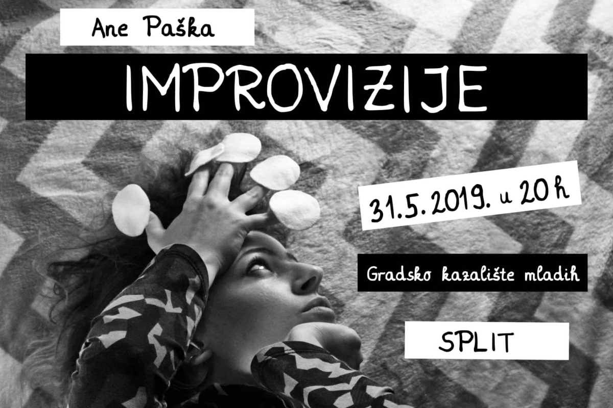 Split: Ane Paška predstavit će 'Improvizije' u Gradskom kazalištu mladih