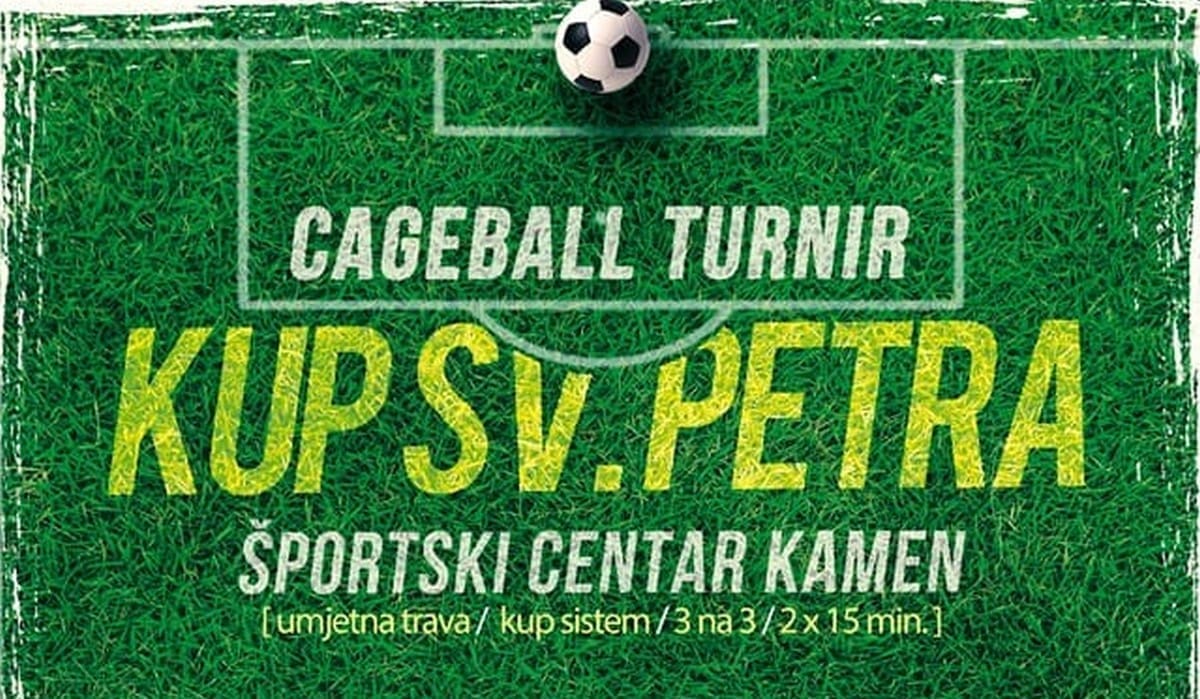Prijavite se na cageball turnir Kup sv. Petra