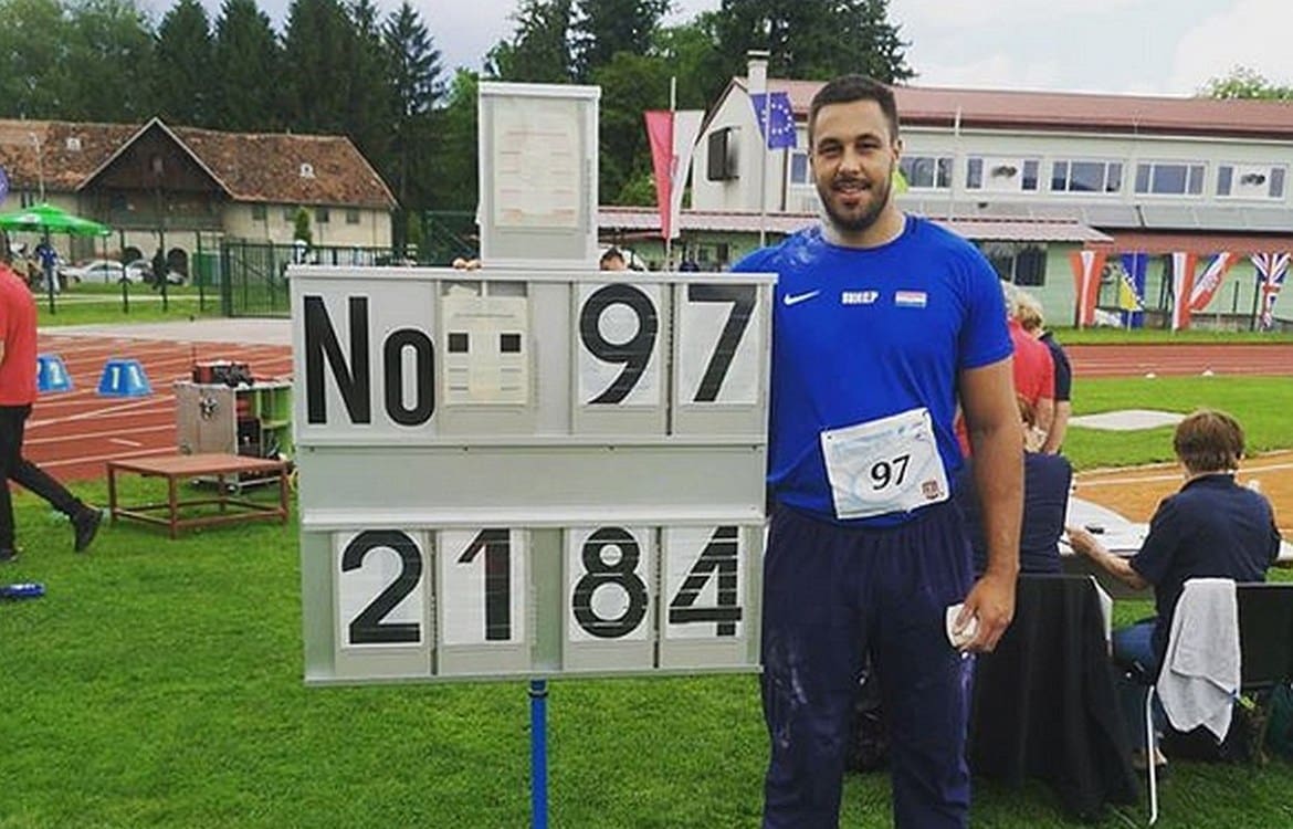 MIHALJEVIĆ SRUŠIO HRVATSKI REKORD Počeo raditi s trenerom Sandre Perković pa ostvario treći najbolji svjetski rezultat