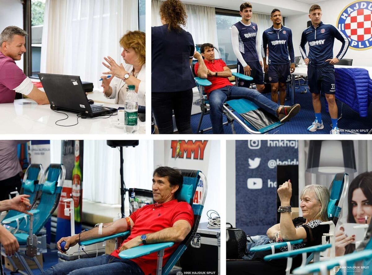 Održana osma akcija darivanja krvi na Poljudu: Evo tko je sve darovao tekućinu koja život znači