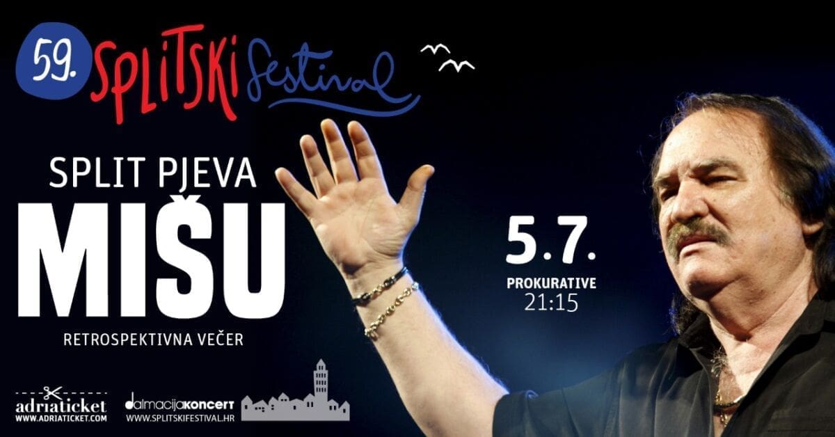 "Split pjeva Mišu": Retrospektivna večer u čast živuće dalmatinske ikone